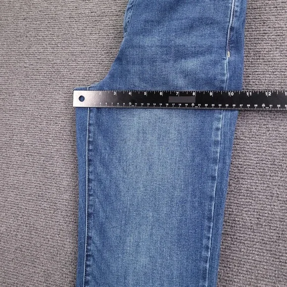 LUCKY BRAND Jeans Size 8/29 Long ZOE High Rise Straight Medium Wash Denim - Picture 12 of 15